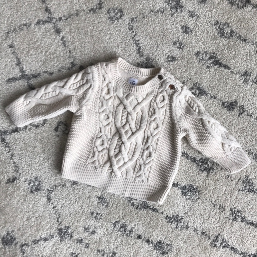 Baby Gap Cable Knit Sweater